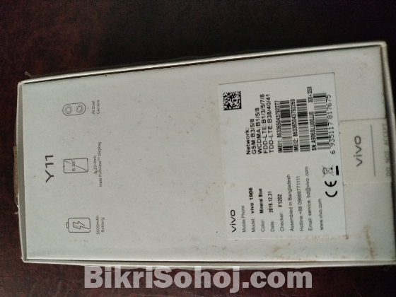Vivo y11 (1906) used for sell